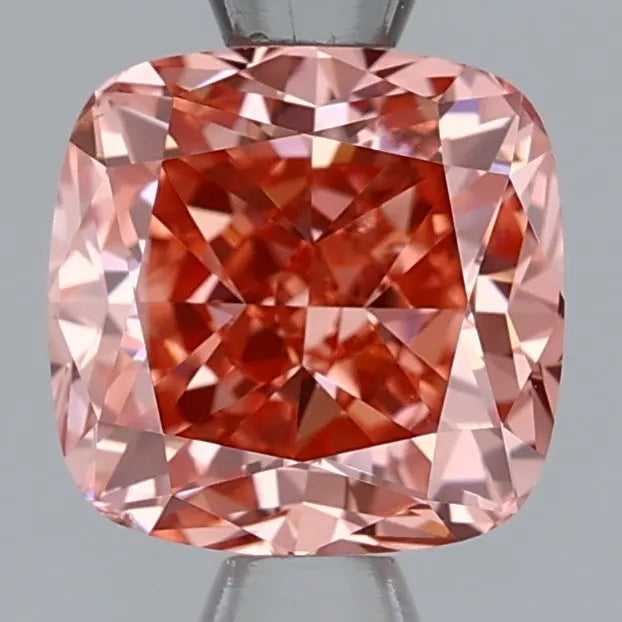 1.40ct Cushion modified Lab Grown Diamond (Colour Fancy Pink, Clarity VS2, Cut VG, IGI Certified)