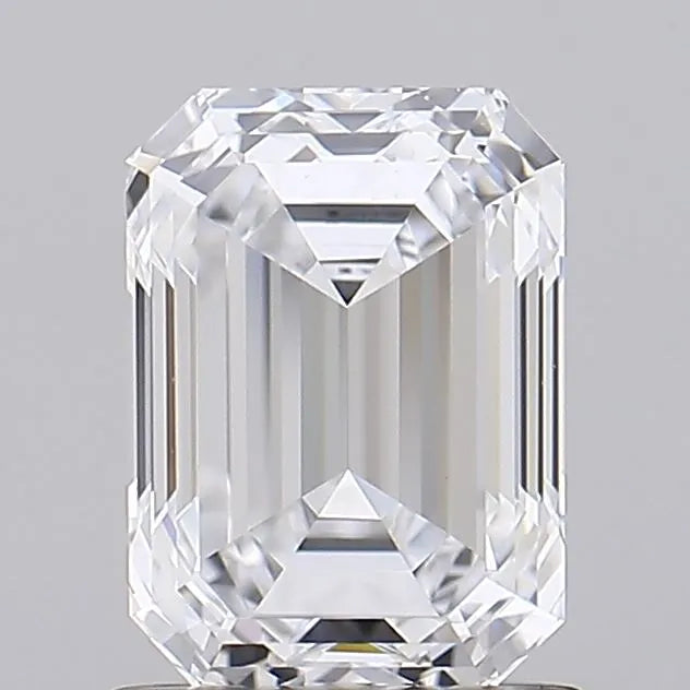 1.40ct Emerald Lab Grown Diamond (Colour D, Clarity IF, IGI Certified)