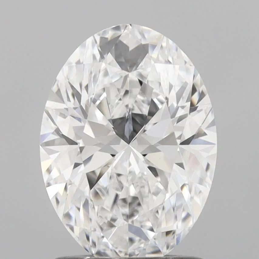 1.40ct Oval Lab Grown Diamond (Colour D, Clarity VVS2, IGI Certified)