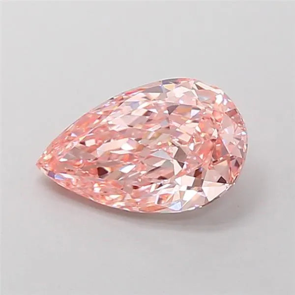 1.40ct Pear Lab Grown Diamond (Colour Fancy Intense Pink, Clarity VS1, IGI Certified)