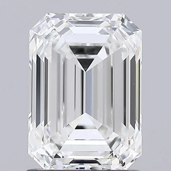 1.41ct Emerald Lab Grown Diamond (Colour E, Clarity VVS1, IGI Certified)