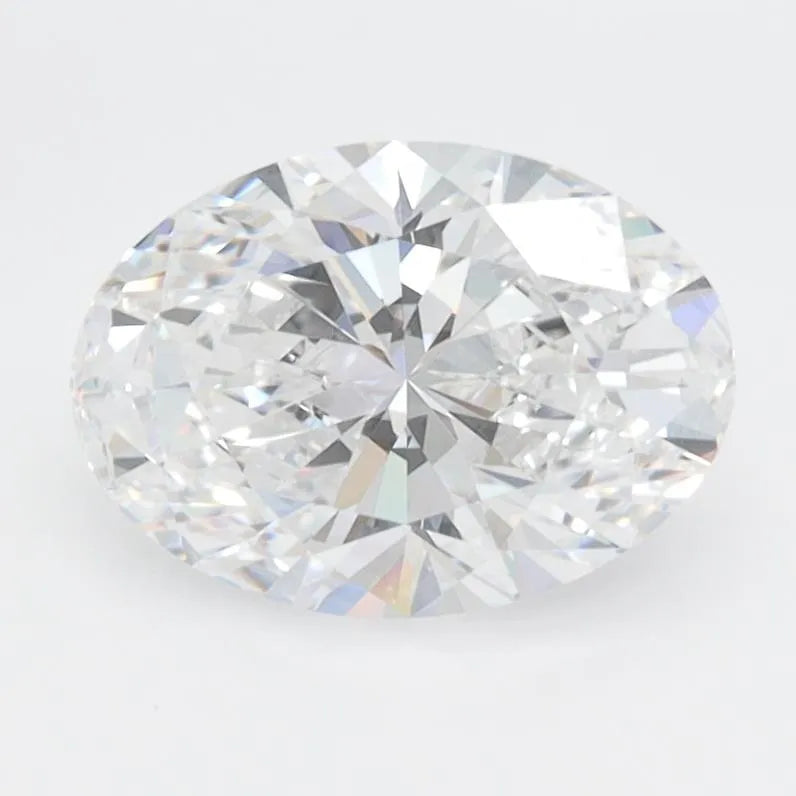 1.42ct Oval Lab Grown Diamond (Colour D, Clarity VVS1, IGI Certified)