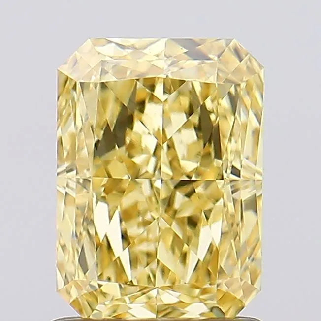 1.42ct Radiant Lab Grown Diamond (Colour Fancy Intense Yellow, Clarity VVS2, IGI Certified)
