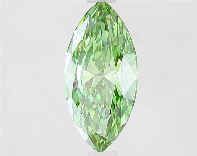 1.43ct Marquise Lab Grown Diamond (Colour Fancy Vivid Green, Clarity VS1, IGI Certified)