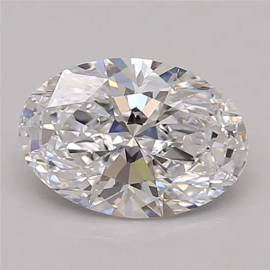 1.43ct Oval Lab Grown Diamond (Colour D, Clarity IF, GIA Certified)