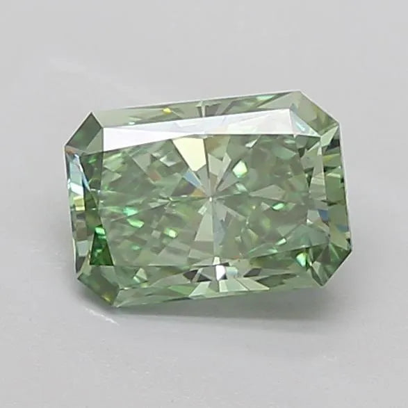 1.43ct Radiant Lab Grown Diamond (Colour Fancy Vivid Green, Clarity VS1, IGI Certified)