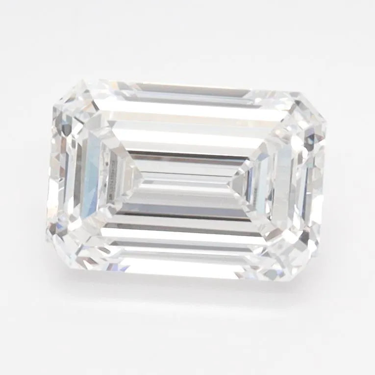 1.44ct Emerald Lab Grown Diamond (Colour E, Clarity VVS1, IGI Certified)