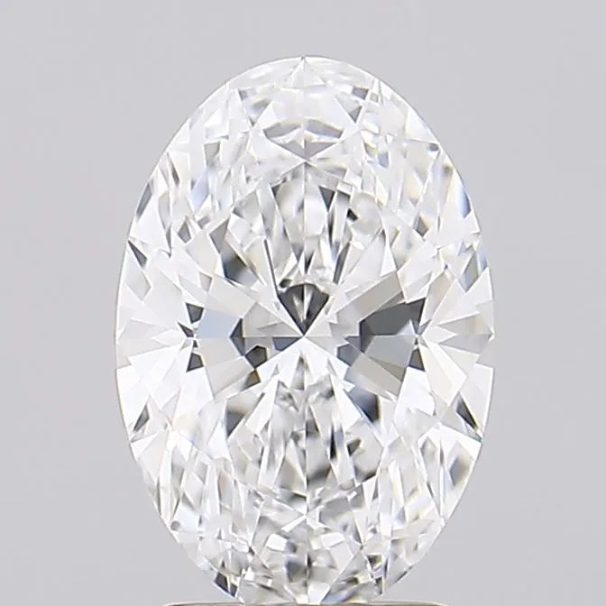 1.44ct Oval Lab Grown Diamond (Colour D, Clarity VVS2, IGI Certified)