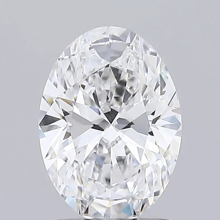 1.45ct Oval Lab Grown Diamond (Colour E, Clarity IF, IGI Certified)