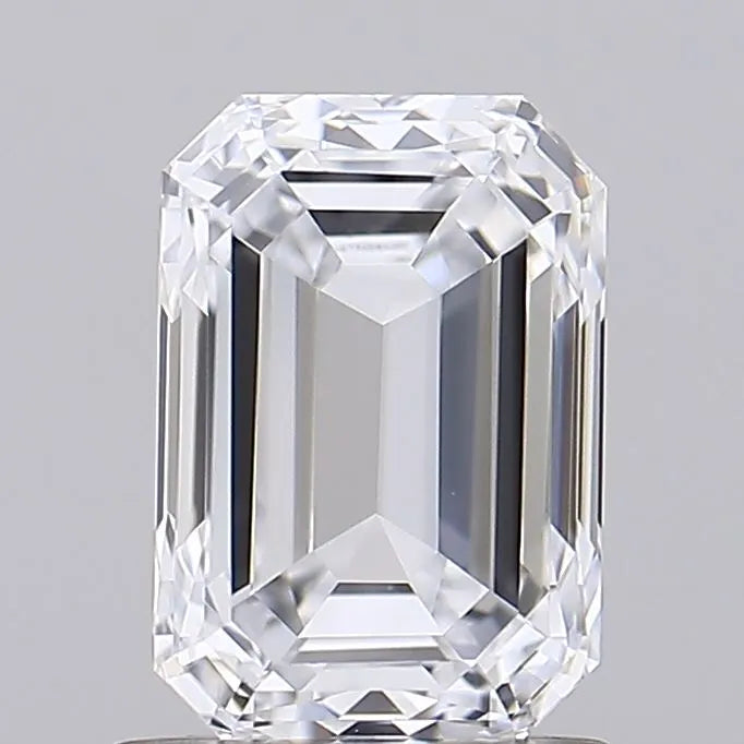 1.47ct Emerald Lab Grown Diamond (Colour E, Clarity IF, IGI Certified)