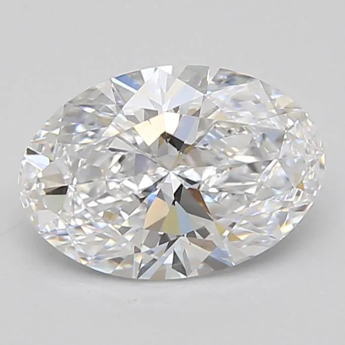 1.47ct Oval Lab Grown Diamond (Colour D, Clarity VVS1, GIA Certified)