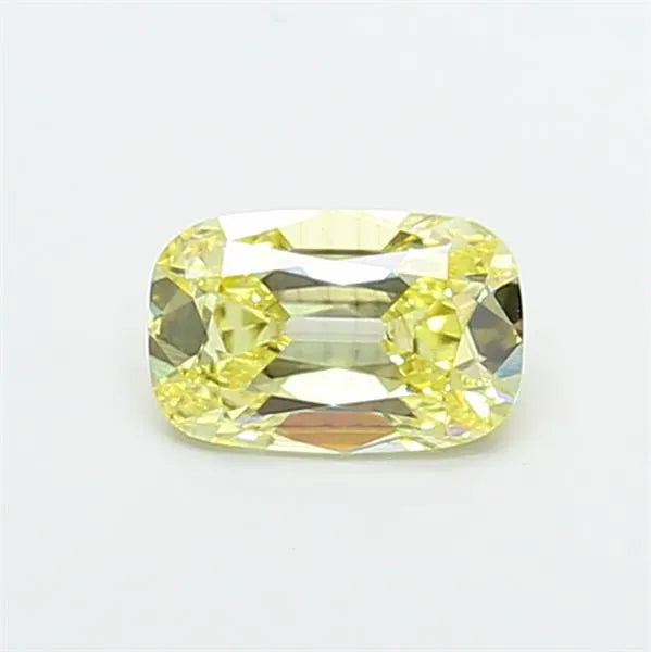 1.50ct Cushion brilliant Lab Grown Diamond (Colour Fancy Yellow, Clarity SI1, IGI Certified)