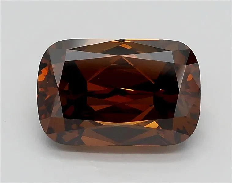 1.50ct Cushion modified Lab Grown Diamond (Colour Fancy Deep Brown, Clarity VVS2, IGI Certified)