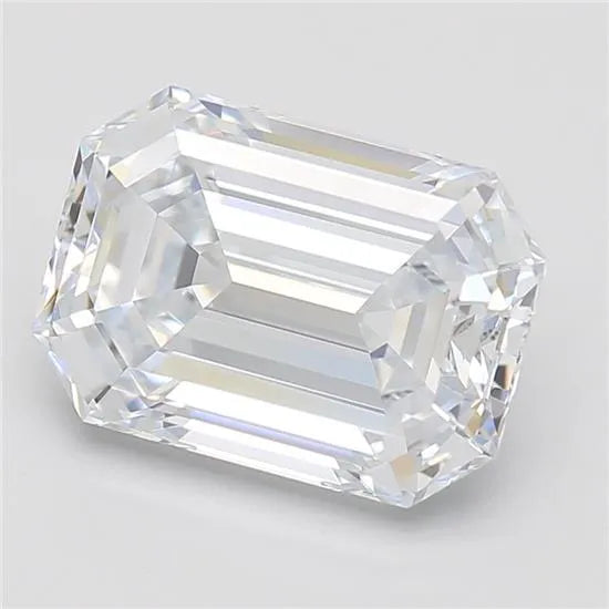1.50ct Emerald Lab Grown Diamond (Colour G, Clarity IF, IGI Certified)