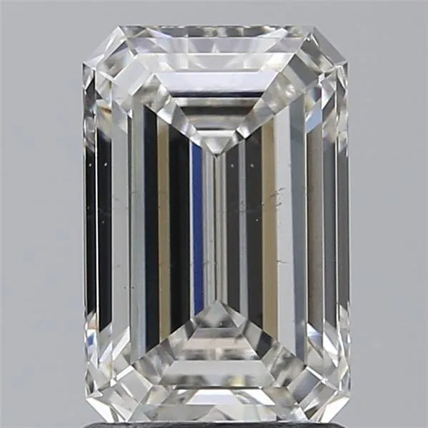 1.50ct Emerald Lab Grown Diamond (Colour G, Clarity SI1, IGI Certified)