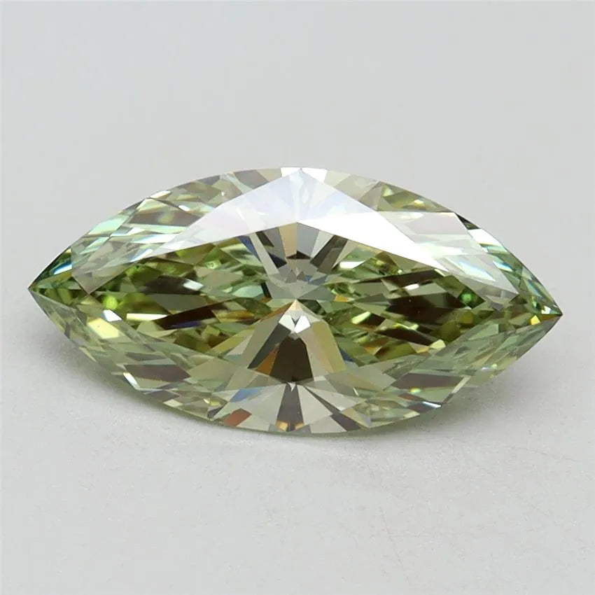 1.50ct Marquise Lab Grown Diamond (Colour Fancy Intense Green, Clarity VS1, IGI Certified)