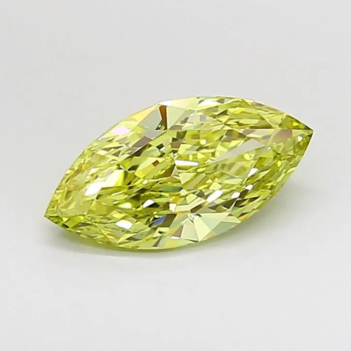 1.50ct Marquise Lab Grown Diamond (Colour Fancy Intense Yellow, Clarity VS1, IGI Certified)