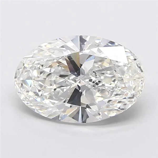 1.50ct Oval Lab Grown Diamond (Colour D, Clarity VS2, IGI Certified)
