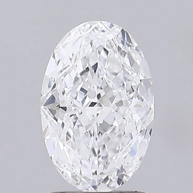 1.50ct Oval Lab Grown Diamond (Colour D, Clarity VVS2, IGI Certified)