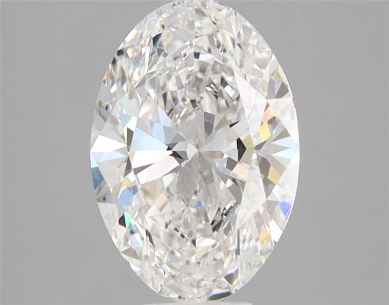 1.50ct Oval Lab Grown Diamond (Colour D, Clarity VVS2, IGI Certified)