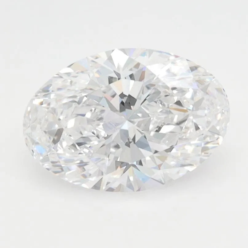 1.50ct Oval Lab Grown Diamond (Colour D, Clarity VVS2, IGI Certified)