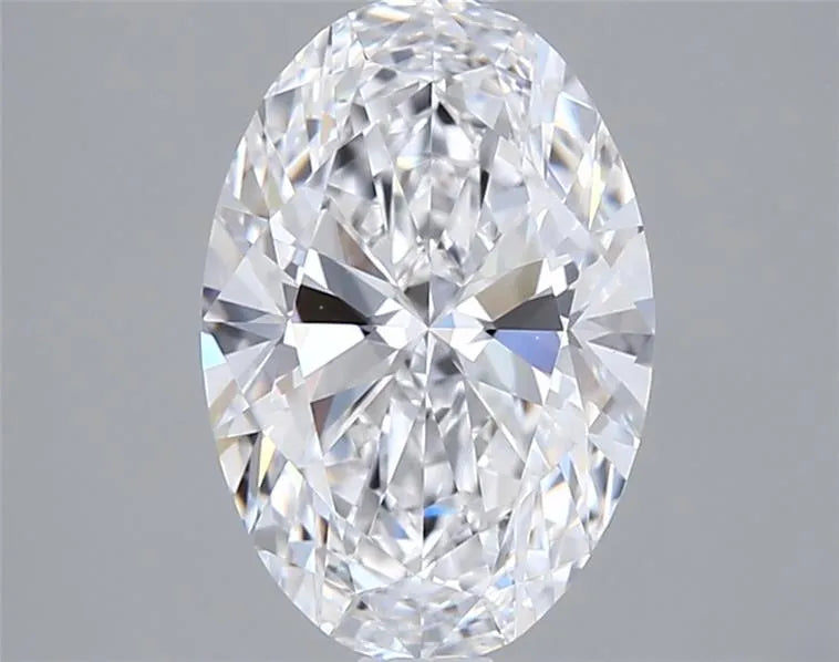 1.50ct Oval Lab Grown Diamond (Colour D, Clarity VVS2, IGI Certified)