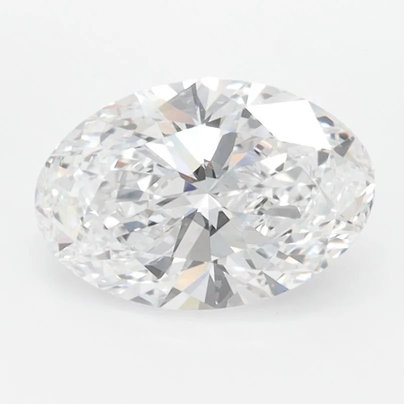 1.50ct Oval Lab Grown Diamond (Colour D, Clarity VVS2, IGI Certified)