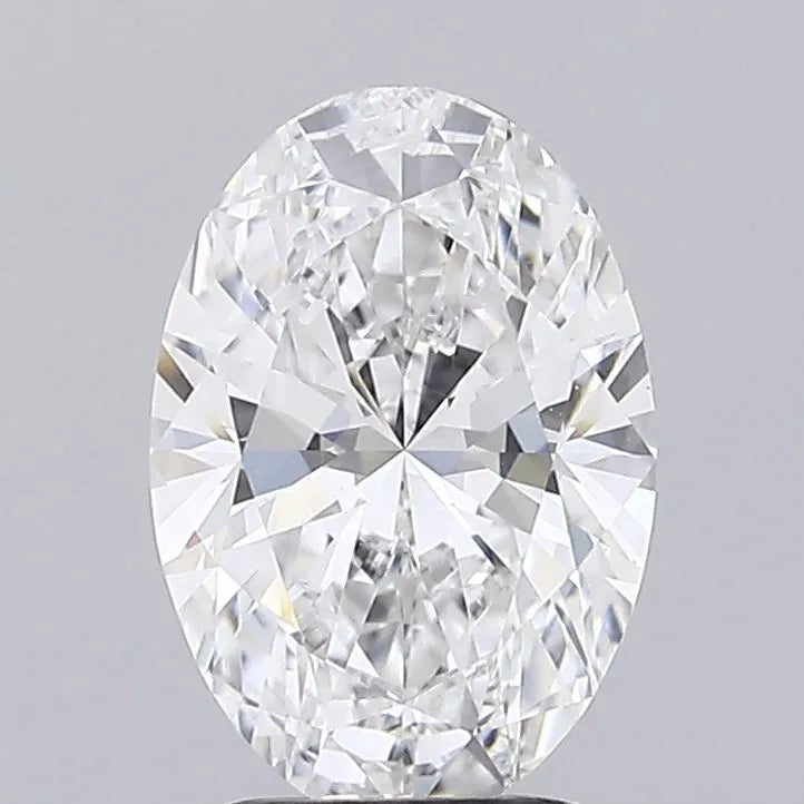 1.50ct Oval Lab Grown Diamond (Colour D, Clarity VVS2, IGI Certified)