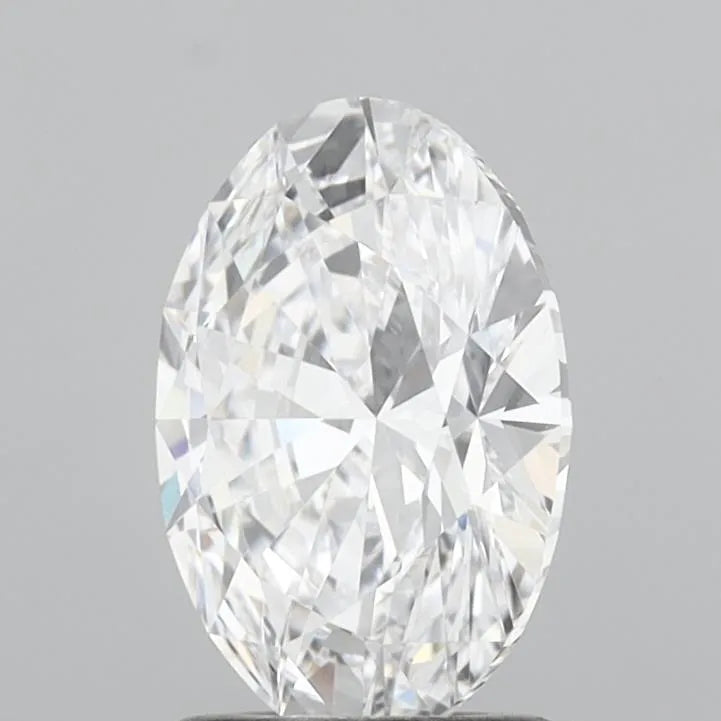 1.50ct Oval Lab Grown Diamond (Colour D, Clarity VVS2, IGI Certified)