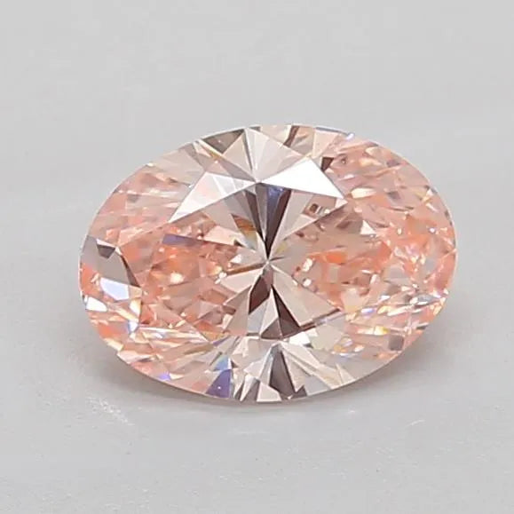 1.50ct Oval Lab Grown Diamond (Colour Fancy Intense Pink, Clarity VS1, IGI Certified)