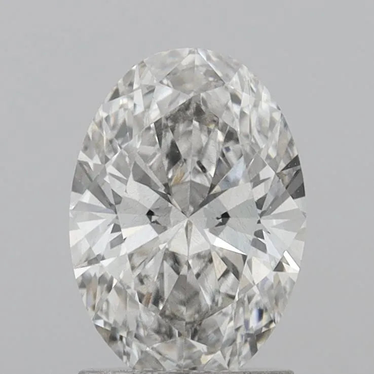 1.50ct Oval Lab Grown Diamond (Colour G, Clarity SI1, IGI Certified)