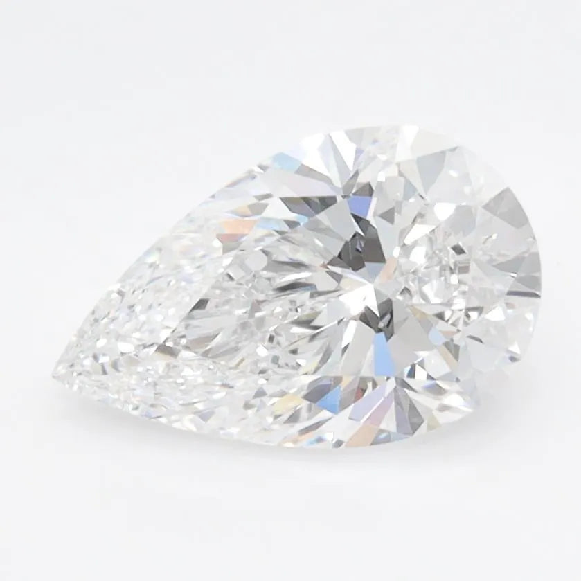 1.50ct Pear Lab Grown Diamond (Colour D, Clarity VVS1, IGI Certified)