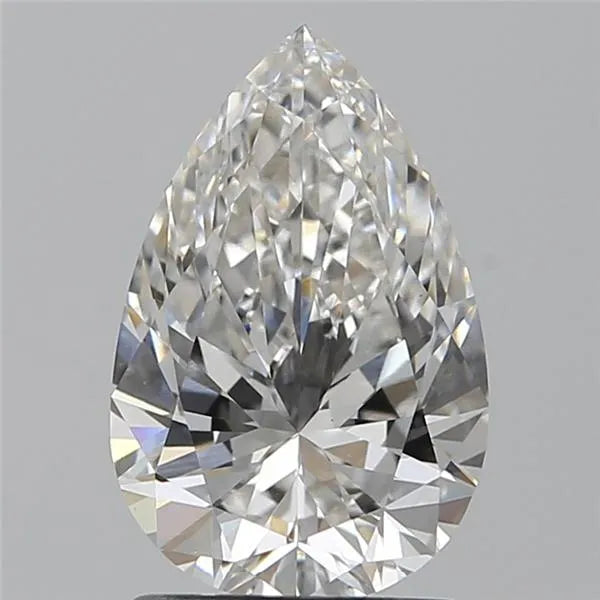 1.50ct Pear Lab Grown Diamond (Colour E, Clarity VVS2, IGI Certified)