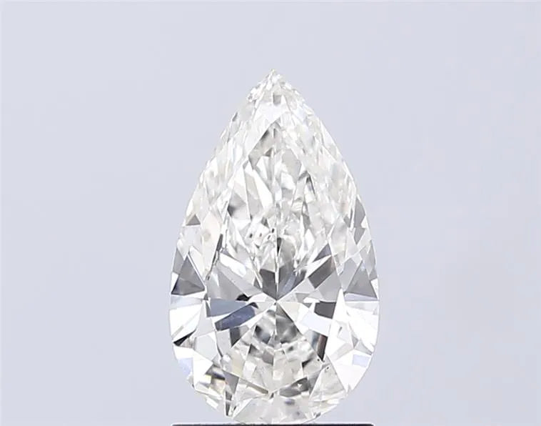 1.50ct Pear Lab Grown Diamond (Colour F, Clarity VS2, IGI Certified)