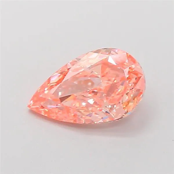 1.50ct Pear Lab Grown Diamond (Colour Fancy Intense Brownish Orange, Clarity VVS2, IGI Certified)