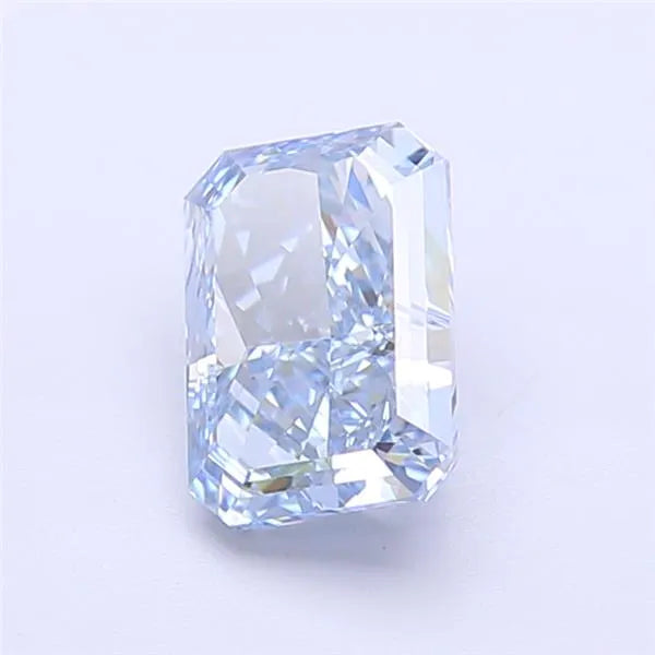 1.50ct Radiant Lab Grown Diamond (Colour Fancy Vivid Blue, Clarity VVS2, IGI Certified)