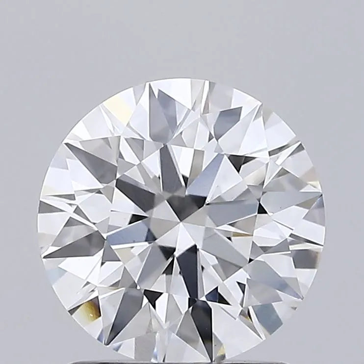 1.50ct Round Lab Grown Diamond (Colour E, Clarity VVS2, Cut EX, IGI Certified)