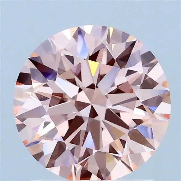 1.50ct Round Lab Grown Diamond (Colour Fancy Intense Pink, Clarity VVS2, Cut ID, IGI Certified)