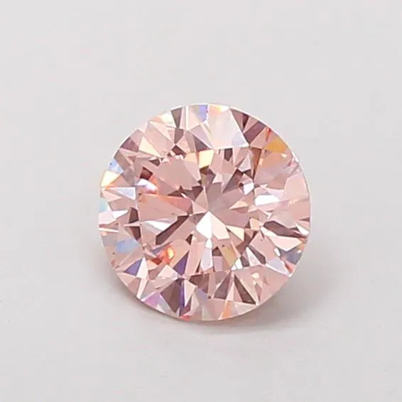 1.50ct Round Lab Grown Diamond (Colour Fancy Pink, Clarity VVS2, Cut ID, IGI Certified)