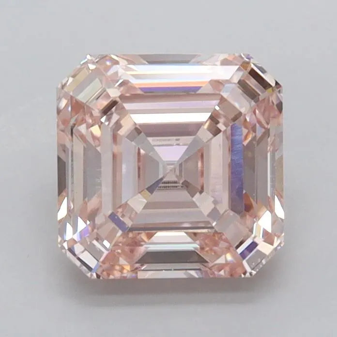 1.51ct Asscher Lab Grown Diamond (Colour Fancy Intense Pink, Clarity VVS2, IGI Certified)