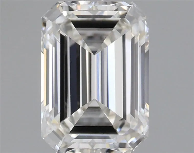 1.51ct Emerald Lab Grown Diamond (Colour G, Clarity VVS2, IGI Certified)