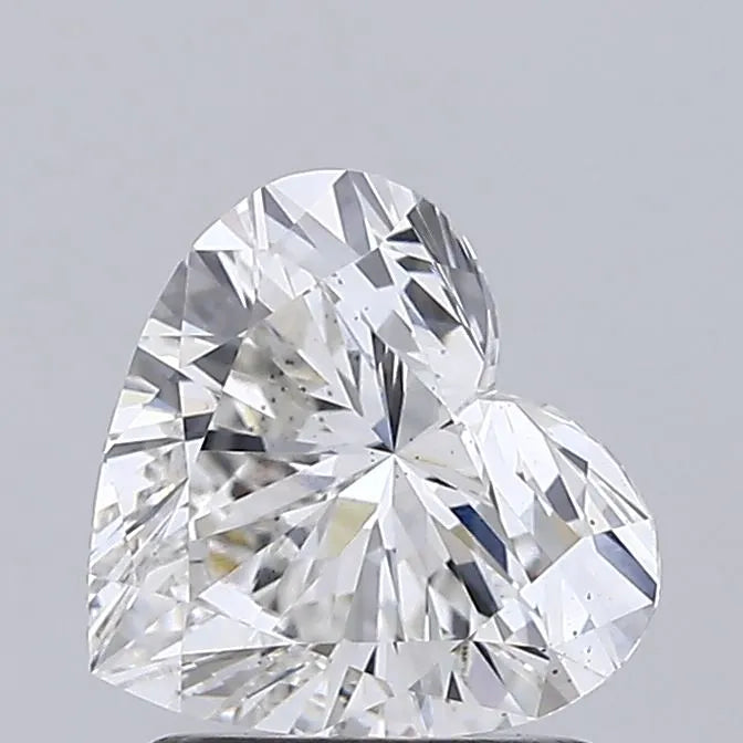 1.51ct Heart Lab Grown Diamond (Colour F, Clarity VS2, IGI Certified)