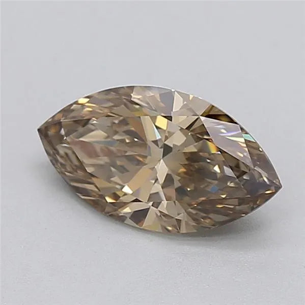 1.51ct Marquise Lab Grown Diamond (Colour Fancy Brown, Clarity VVS2, IGI Certified)