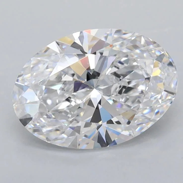 1.51ct Oval Lab Grown Diamond (Colour D, Clarity FL, IGI Certified)