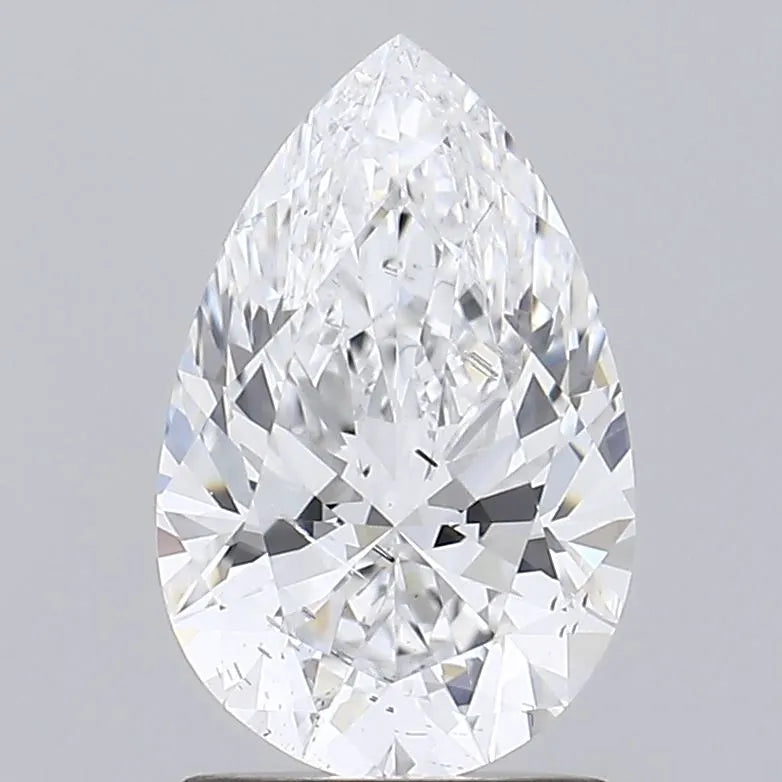 1.51ct Pear Lab Grown Diamond (Colour D, Clarity SI2, IGI Certified)