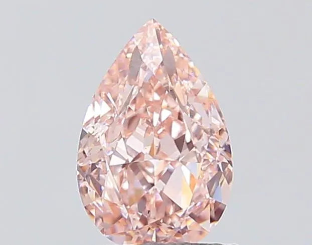 1.51ct Pear Lab Grown Diamond (Colour Fancy Intense Pink, Clarity VS2, IGI Certified)