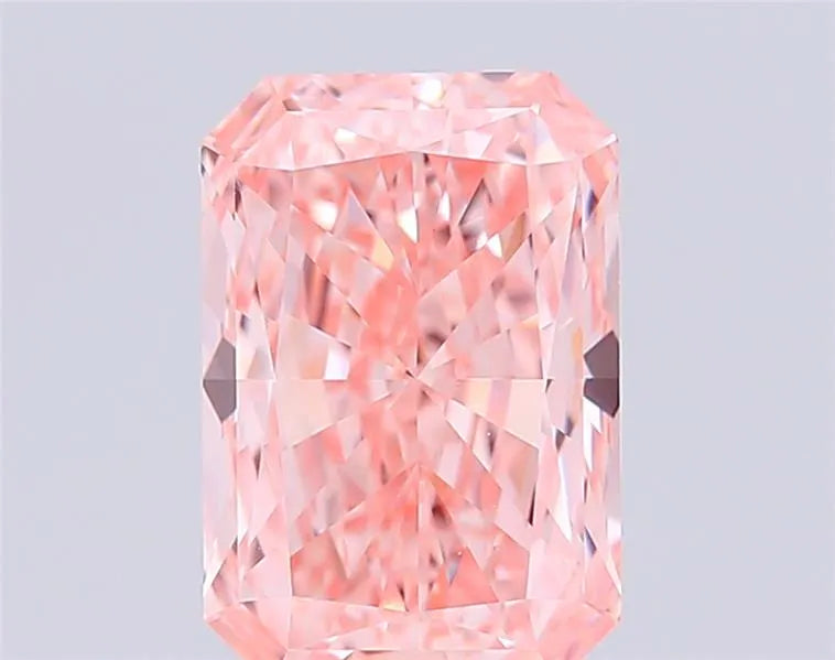 1.51ct Radiant Lab Grown Diamond (Colour Fancy Intense Pink, Clarity VVS2, IGI Certified)