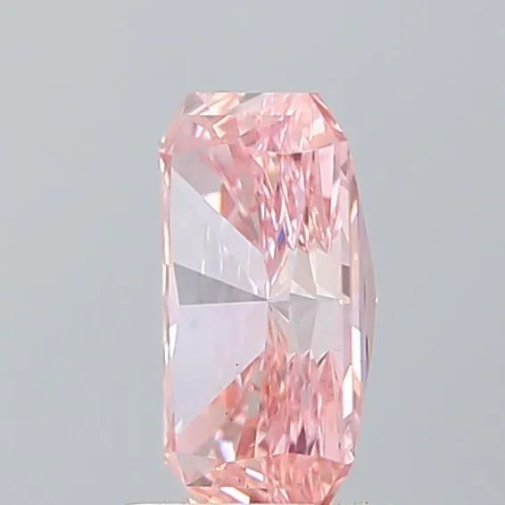 1.51ct Radiant Lab Grown Diamond (Colour Fancy Vivid Pink, Clarity VS1, IGI Certified)