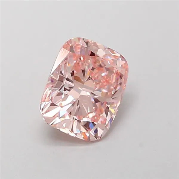 1.52ct Cushion modified Lab Grown Diamond (Colour Fancy Intense Pink, Clarity VVS2, IGI Certified)