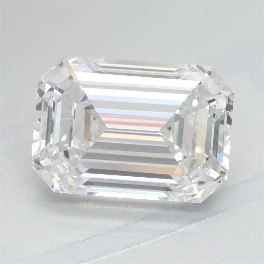 1.52ct Emerald Lab Grown Diamond (Colour D, Clarity IF, IGI Certified)